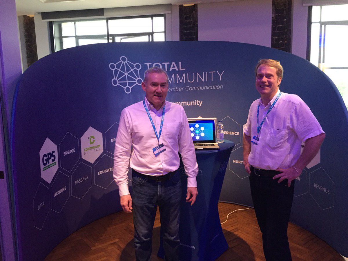 Busy morning already at #memcom17 @MemComUK visit us for a chat about your member marketing &amp; comm challenges