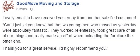 GoodMove_Moving's tweet image. Another satisfied customer now in their new home! #HappyCustomer #GoodMove #MovingandStorage #Colchester #Removals #HomeRemovals #EastAnglia