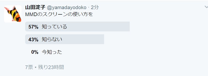 Mmdのスクリーンとvmdspectrumのアンケ またその使い方まとめ Togetter