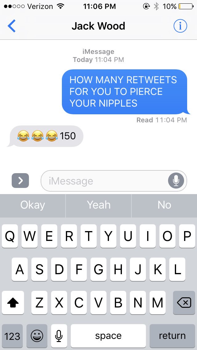 AllisonCripps's tweet photo. all I want in life is for this to happen @jackwood1999 https://t.co/ZsCje42r00