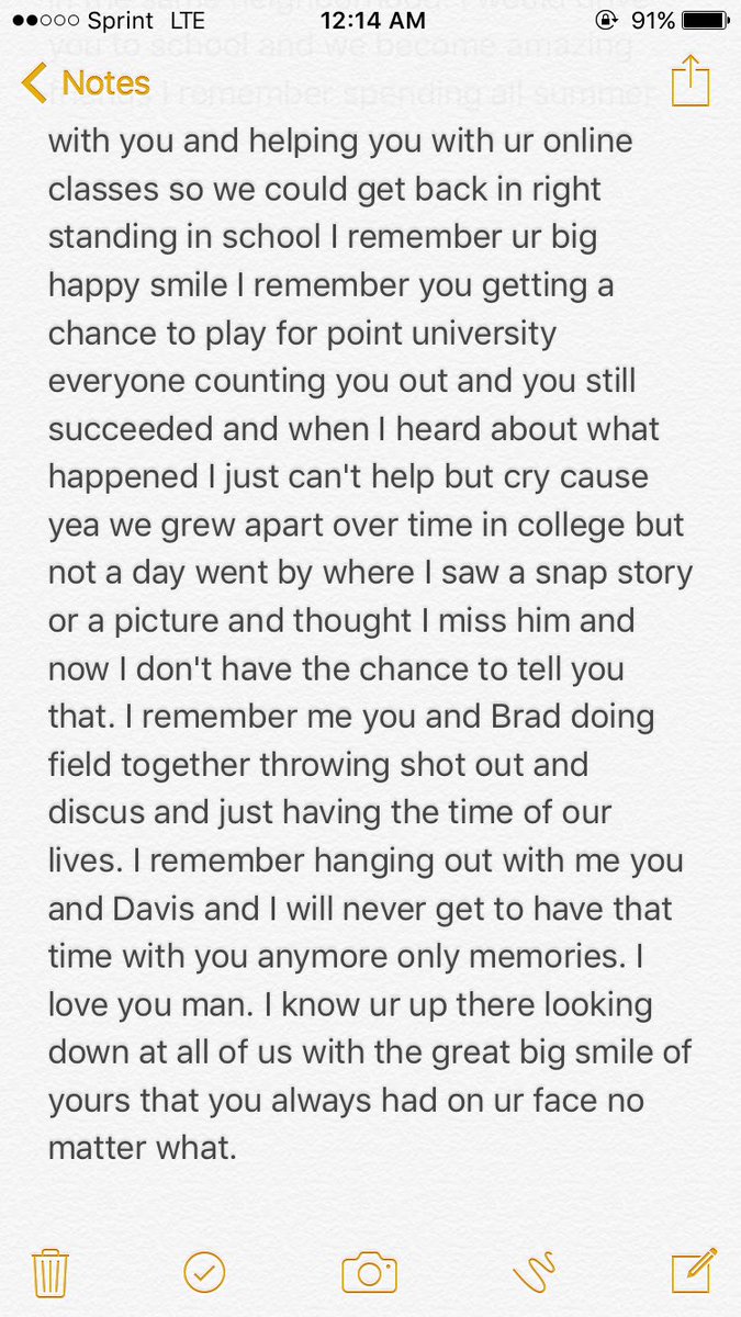 Coach__Hammy's tweet photo. Please have my friend Kevon's family in your prayers and myself through this hard time... https://t.co/YCMoOwEfix
