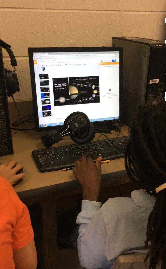 mrs_west_7's tweet photo. S creating his presentation for our Planet research. Blown away by their drive to complete this assignment! #theydontwanttostop #notosummer https://t.co/nAer1izFnd