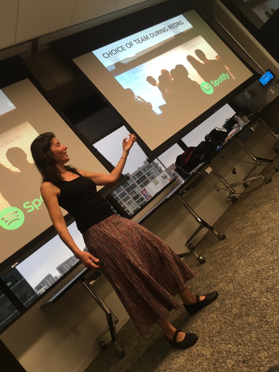 klindwall's tweet photo. Great talk tonight by @heidihelfand on dynamic reteaming at the #bayaln! https://t.co/HeUZk2gOMC