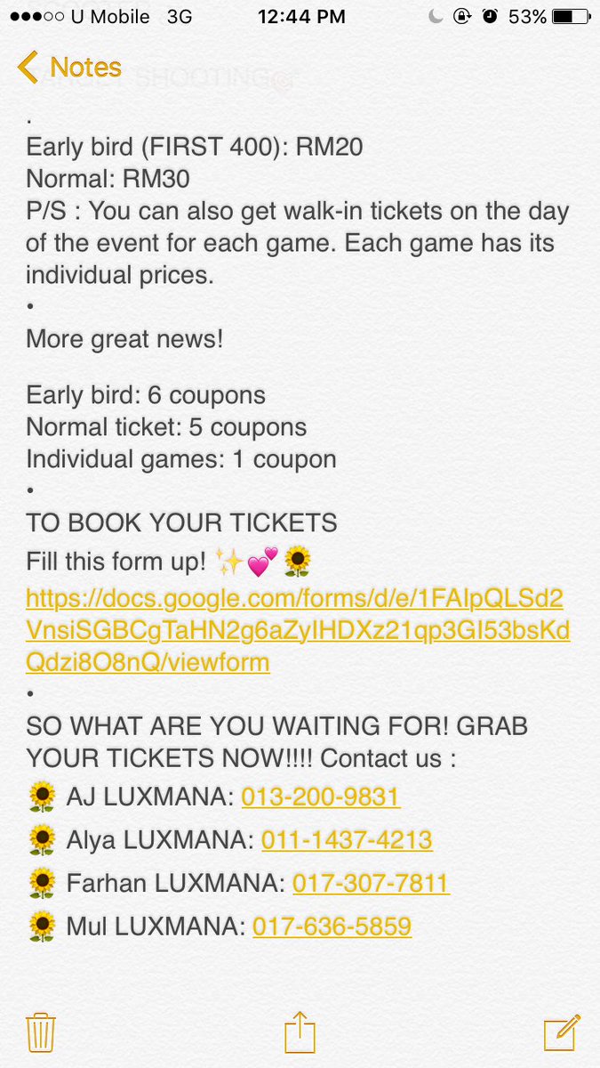 luxmana_ev's tweet photo. 🎉CASUARINA MEGA CARNIVAL🎉
Date: 19-20th May 17 | Fri, Sat
Time: 19th May, 2pm-11pm
20th May, 8am-11pm
Place: Padang Kawad, UiTM Puncak Alam https://t.co/D3OIuxdDdR