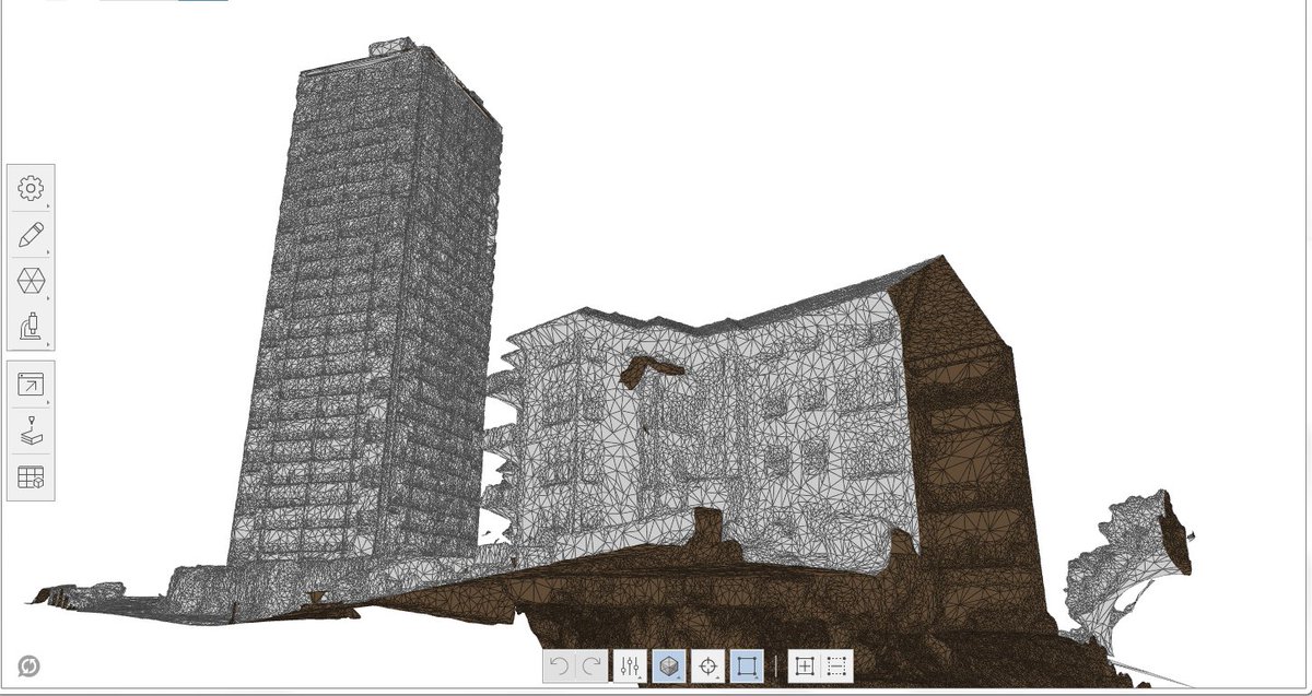 Enjoying some meshmixing with @AutodeskReMake on some LiDar models.