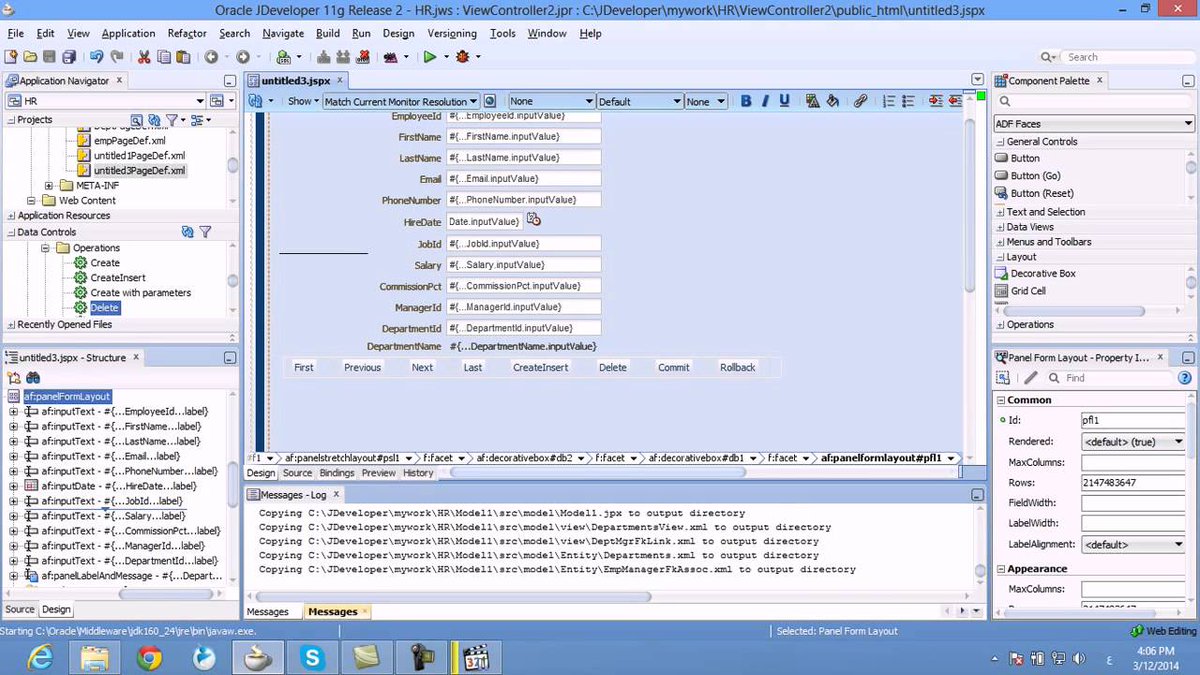 Ship_Harder's tweet image. 44-Oracle Application Development Framework - Oracle ADF (Partial Page Rendering) By Eng-Helal Ahemd dub.io/s/149224 #oracle_adf