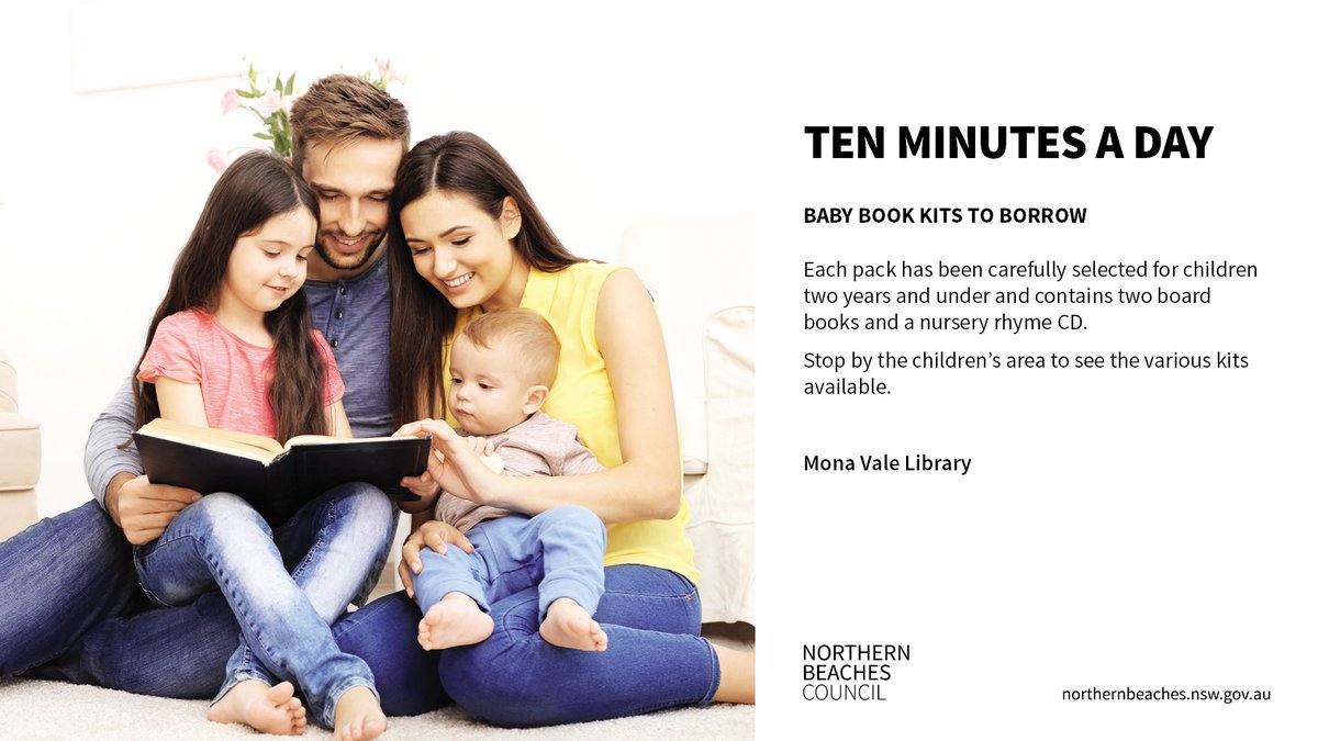 monavalelibrary's tweet photo. Come &amp; borrow a 10 minutes a day pack from us for your baby!
Encourage your child to develop a life long love of reading. https://t.co/Z6at9IL66z