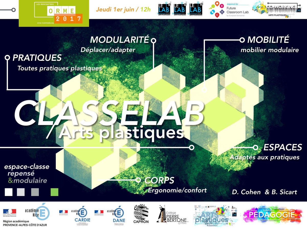 ap_veil's tweet photo. Tournage d'un doc s/ #ClasseLab #Lycée par Agence des Usages @reseau_canope @atco_edu   @JR_Arts_06 @SICARTB @davidcohenartpl @AcademieNice https://t.co/K0ythbemer