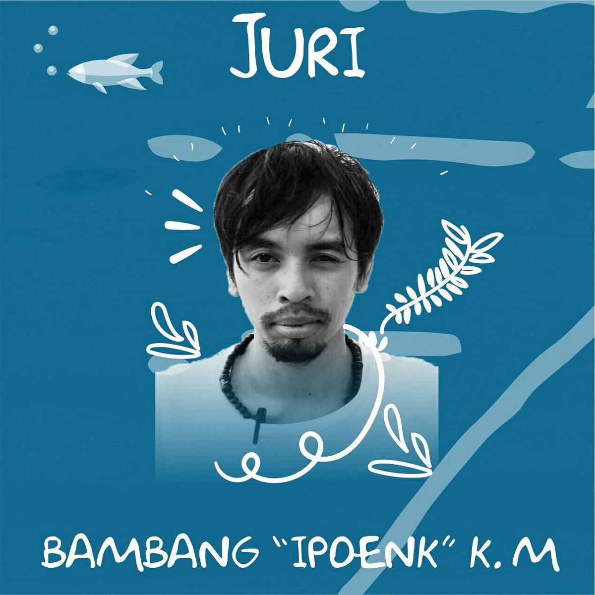 [JURI]
Halooo selamat siang semua!🙌
Buat juri pertama kita ada Mas Bambang "Ipoenk" bersama teman-temannya😍