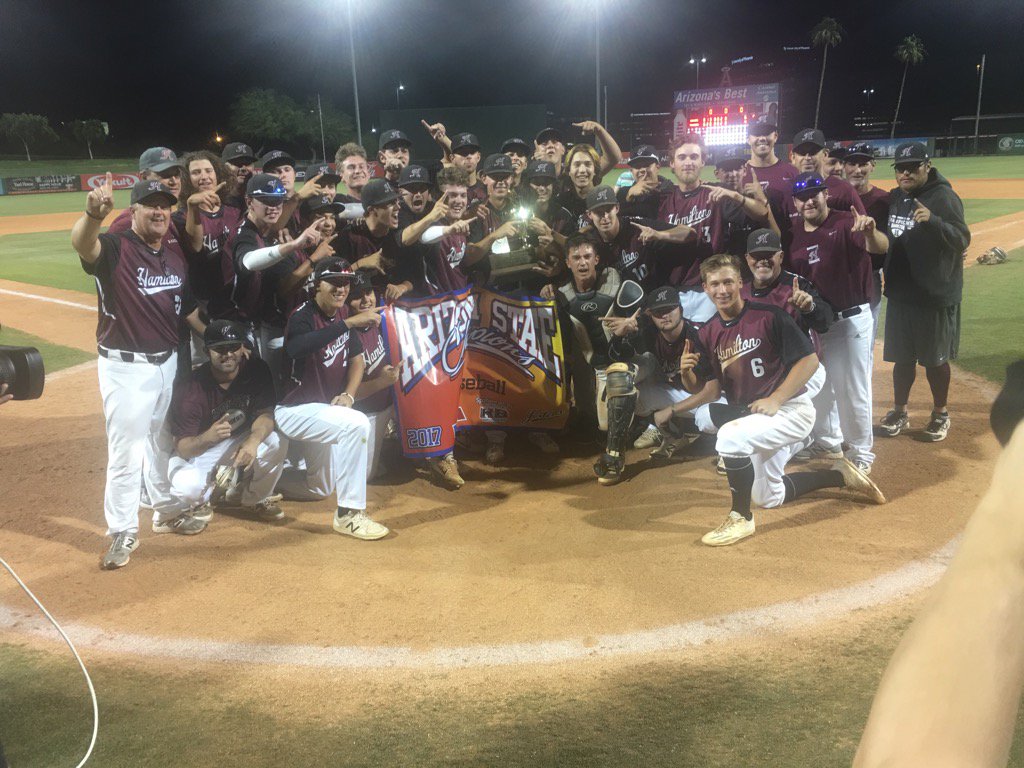 Hamilton Huskies state champions. Back to back!