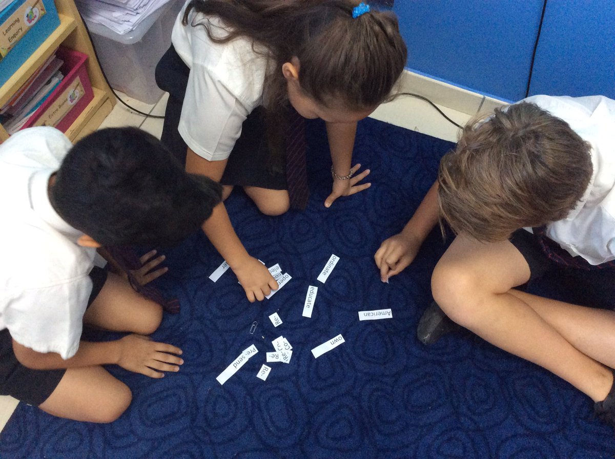 WSO_Year5's tweet photo. 5i preparing for their spelling bee #prefix https://t.co/DT8kU1rZn3