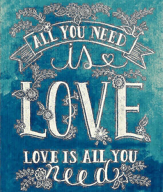 #LOVE is all you need! 💞 #JoyTrain #Joy #Peace #Mindset #Kindness #IQRTG #MentalHealth #IDWP #Mindfulness #GoldenHearts #IAM #Quote #ChooseLove #Blessed #SaturdayMorning #SaturdayMotivation #SaturdayThoughts #ThinkBIGSundayWithMarsha