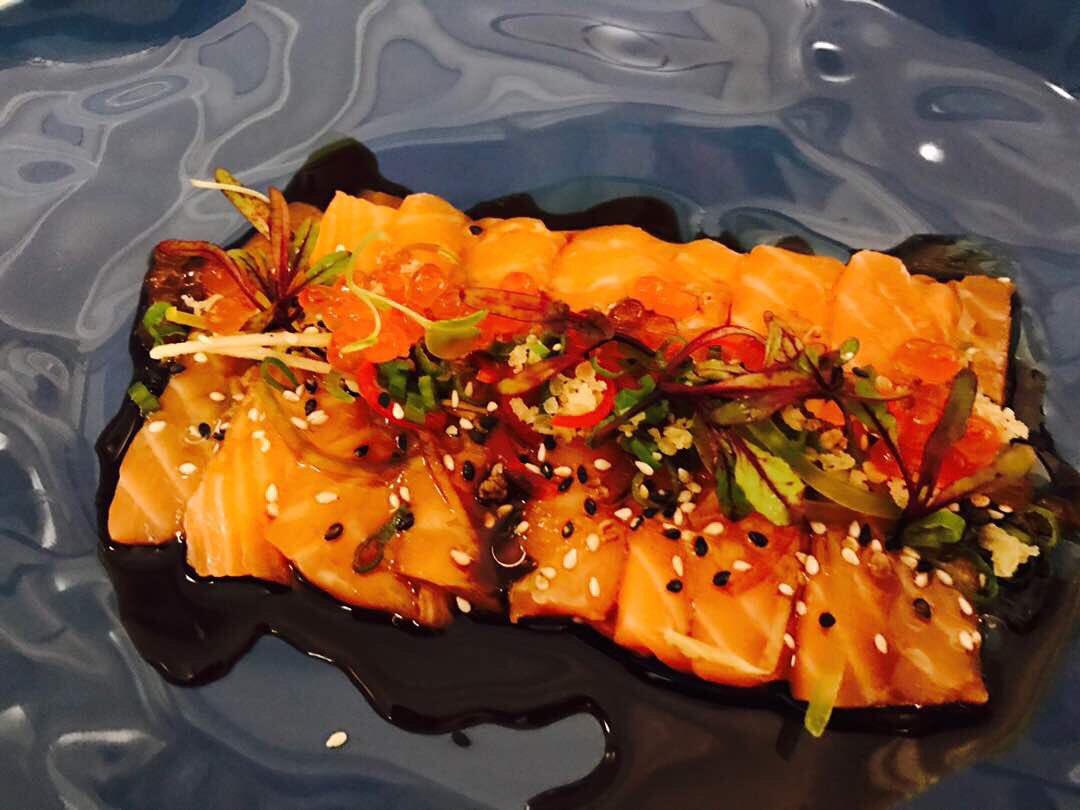 Nikitamaini's tweet photo. Come to @TridentGurgaon to taste Salmon carpaccio with Ikura, fresh yuzu lemon and soya #TridentExperiances @TridentHotels @bhartichauhan76 https://t.co/Hen5StDhtH