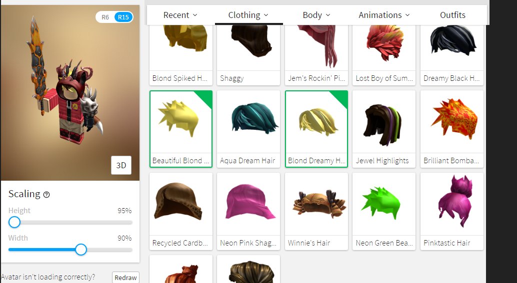 Mu Ath On Twitter Omg Finally I Can Wear 2 Hairs Roblox - coding abudiak roblox