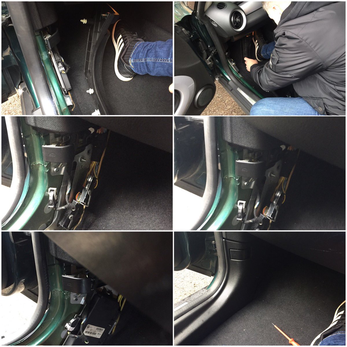 itsinmyopinion's tweet photo. Only #bmw #mini can fit/code a #footwell #module!! I don't think so ๐ณ..bought one coded ยฃ140 & fitted ourselves in 10 mins !! ๐๐ป๐๐ป https://t.co/nuNBQX2txV