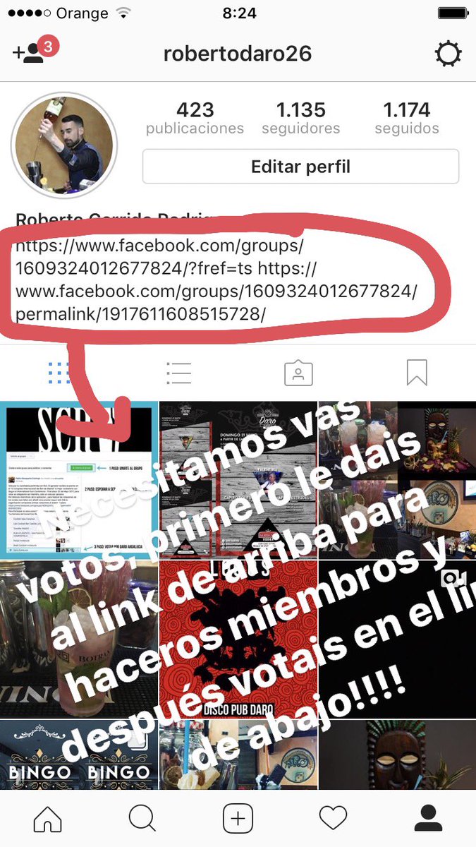 Primero os haceis miembros facebook.com/groups/1609324… Y cuando os confirmen, ya podéis votar en este: facebook.com/groups/1609324…