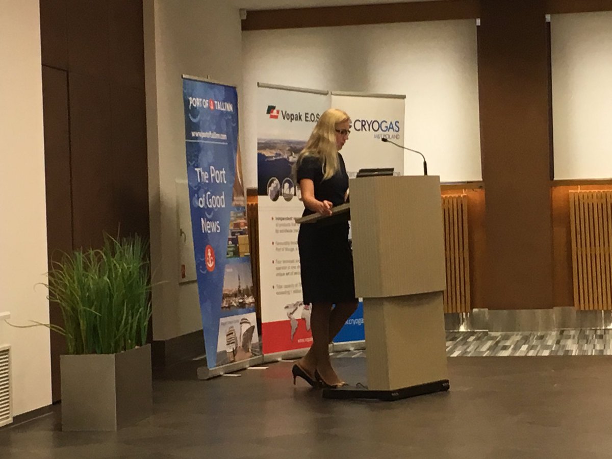 HerkkoPlit's tweet photo. #Balticconnector and #GIPL increase security of supply and create gas market opportunities states EE minister @kadrisimson at #LNGconference https://t.co/vzSuEvyrL9