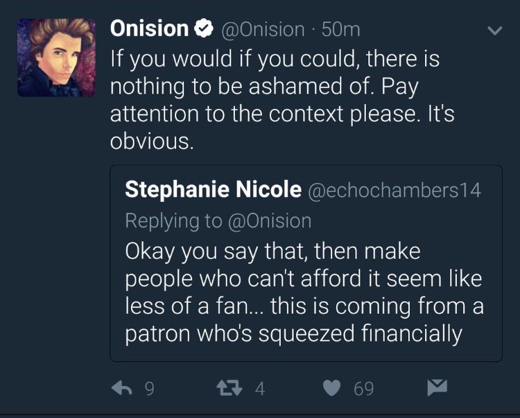 echochambers14's tweet photo. 0-100 real quick ft. @Onision #expatron (verbal abuse/offensive language warning) https://t.co/k7WUIHNW7X