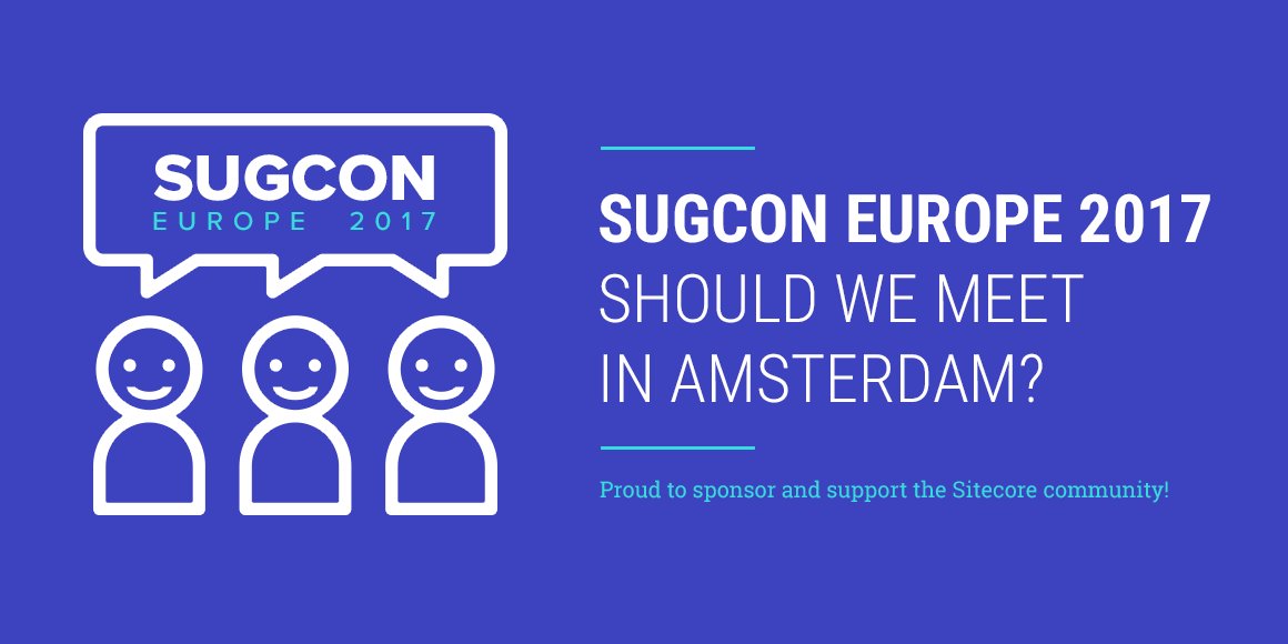 jesperhalliday's tweet photo. See you at #SUGCON in Amsterdam, Thursday and Friday? Remember to check your delegate bag. Look for the "drone flyer". #Sitecore @ucommerce https://t.co/OYBxKmPoLj