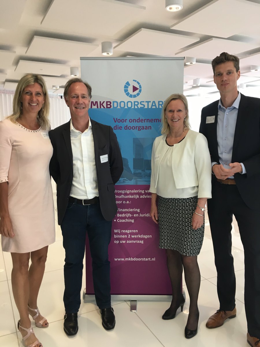 Wij feliciteren @MKBDoorstart met de start in Noord-Holland! #veelsucces #ondernemen #pinvoorschot