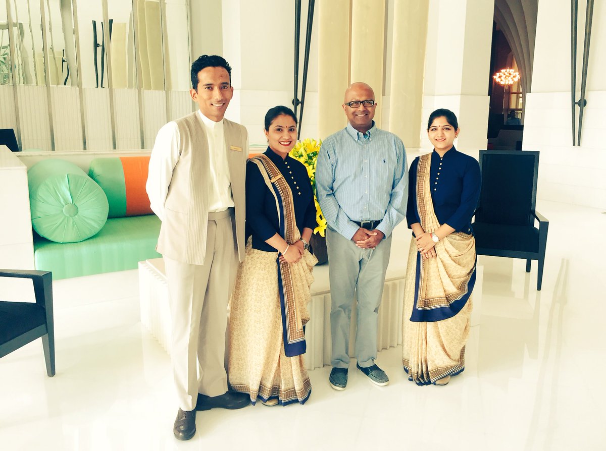 Nikitamaini's tweet photo. Explored opportunities to create memorable experiences for our guest Prof. @diprajha #TridentExperiences @TridentHotels @TridentGurgaon https://t.co/qWaEDyqOEz