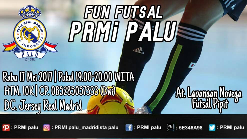 Fun futsal PRMI reg Palu At.Lap novega pipit #HalaMadrid #vamosPRMI
