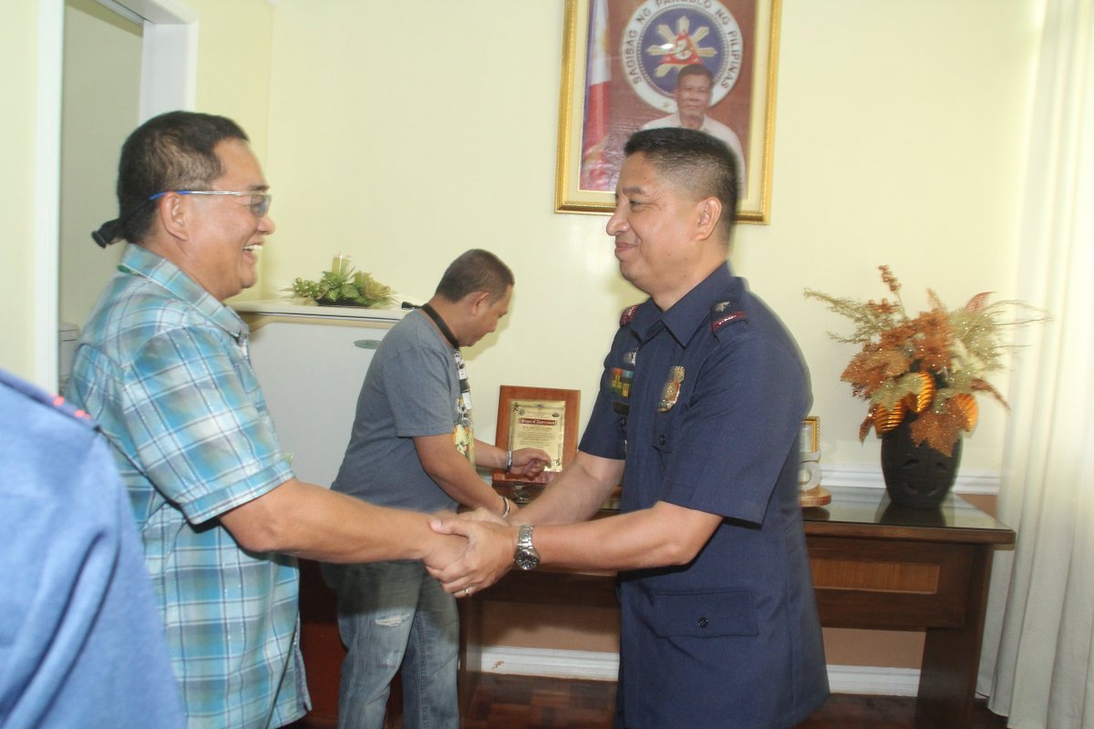 courtesy visit to Province of Guimaras Governor. Samuel T. Gumarin