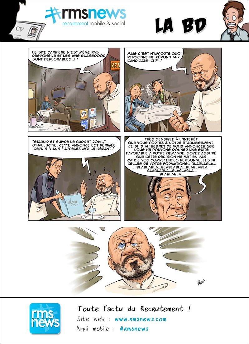 #RH Quand "Cauchemar en cuisine" fait une adaptation #recrutement ça donne un Philippe Etchebest pas très tendre ! 😂 rmsnews.com/cauchemar-en-c…