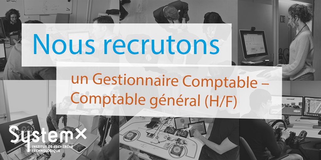 IRTSystemX's tweet photo. [À vos CV 💻] Nous recrutons notre Gestionnaire #Comptable – Comptable général H/F en #CDI ! ⏩ https://t.co/V5EDyz66JK #I4EmploiR #Job https://t.co/uhy2G5ypgk