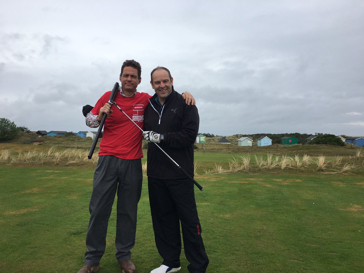 The <a href="/BFexecsearch/">Bailey Fisher</a> golf day is off to a shooting start courtesy of #EastAnglia co-chairs <a href="/lestrangemeakin/">Charles le Strange M</a> and Andrew 🏌🏽⛳️