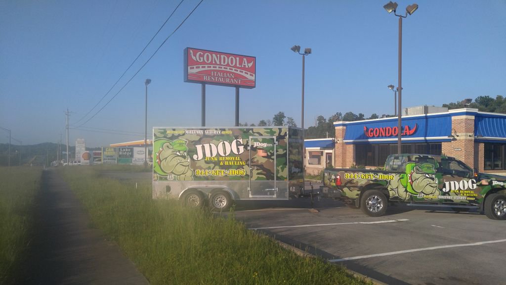 JDogTriCities's tweet photo. New advertising location from a fellow Vet. :-)  #veterans #jdogtricities #veteransowned #cleanout https://t.co/V47l154RRH