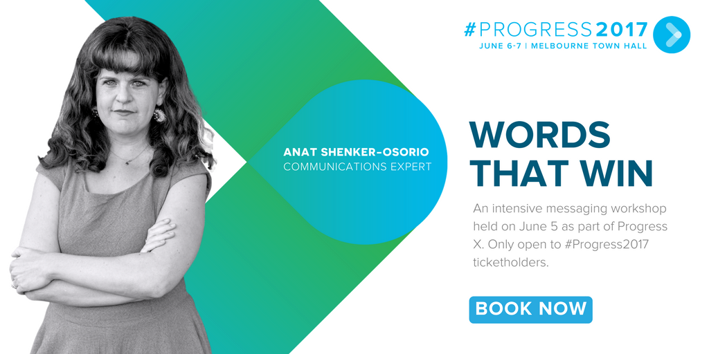 ausprogress's tweet photo. #Progress2017 ticketholders:  Hurry for a place in this #ProgressX workshop w @anatosaurus !
https://t.co/XIk9etgwf6 https://t.co/kBB6PogQCd