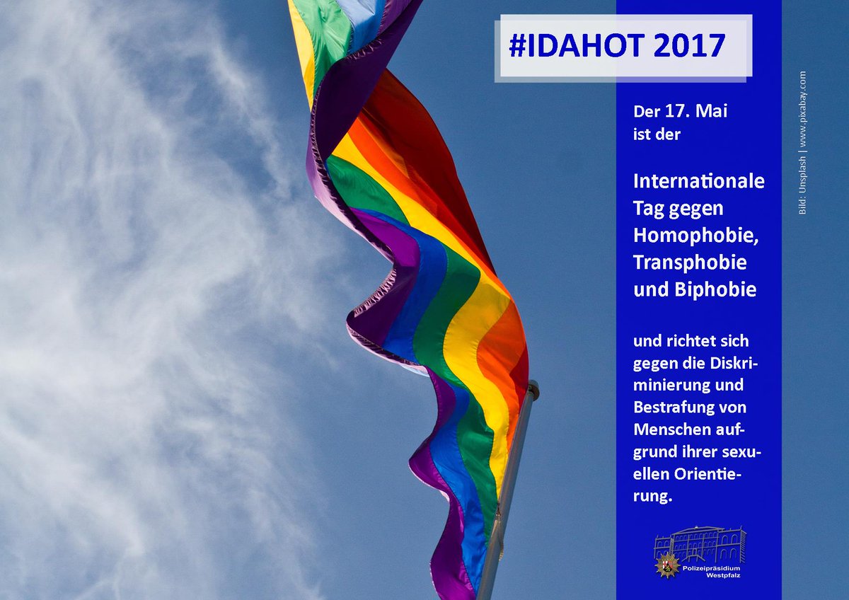 #Antidiskriminierung ist #ThemaDesTages - und #Grundsatz für die #Polizei in der #Westpfalz 24/7. Ein früher #FF geht an <a href="/ADS_Bund/">ADS_Bund</a> 
#IDAHOT