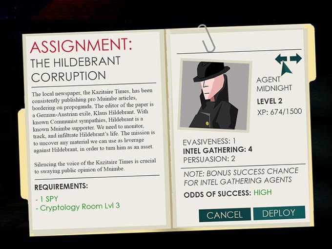 hyperstarter's tweet image. Help to Steam #Greenlight - Safe House by LABS Games. A unique #JamesBond &amp;amp; #SimTower inspired spy sim game: steamcommunity.com/sharedfiles/fi…