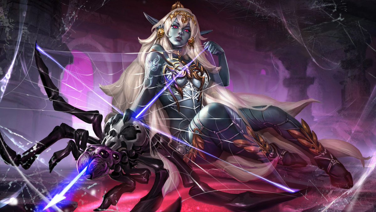 🕷🕸COMING SOON: EPIC SPIDER QUEEN KESTREL🕸🕷

👀 model &amp; fx 💥 changes, wallpapers 📱 &amp; The Spider Mother #lore 📖
🔗➡️ superevil.co/epickestrel ⬅️🔗