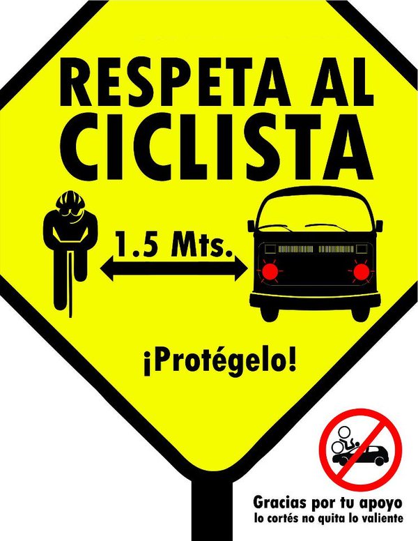 guardiacivil's tweet photo. A veces, para salvar una vida no hay que hacer nada más que alejarse

Recuerda...siempre 1,5 m de distancia para adelantar a un ciclista https://t.co/EOn8kawsCc