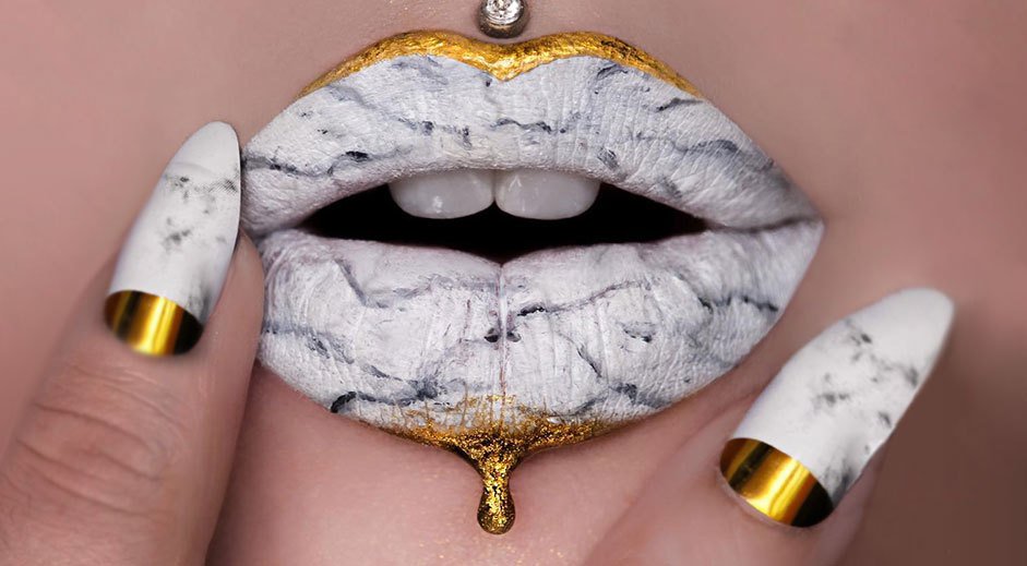 daniel_swanick's tweet photo. Much like previous #lipart, #marblelips are taking Instagram by storm. https://t.co/UVKIRx4lu2 https://t.co/M4rUi4MtgL