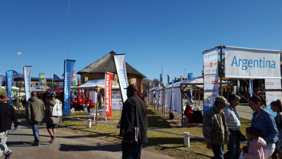 INTAAgroind's tweet image. Presencia oficial del @intaargentina en Pabellón Argentino de la mayor exposición de África: NAMPO Harvest Day (16 al 19 de Mayo) #Nampo2017