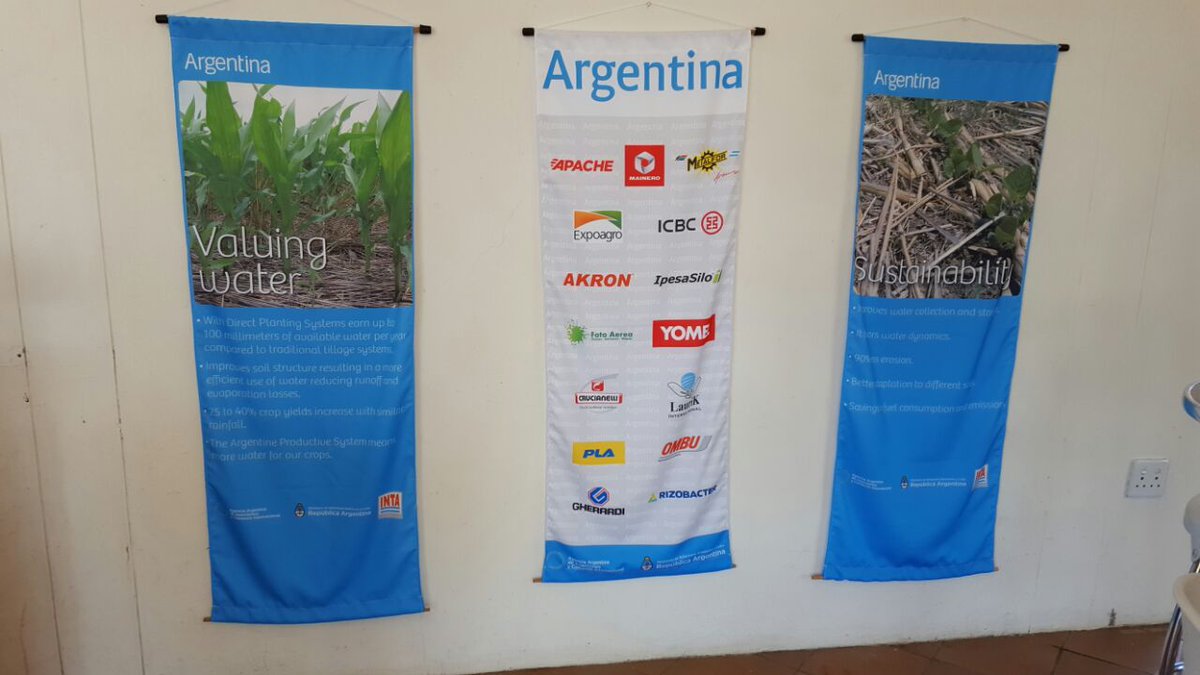 INTAAgroind's tweet image. Presencia oficial del @intaargentina en Pabellón Argentino de la mayor exposición de África: NAMPO Harvest Day (16 al 19 de Mayo) #Nampo2017