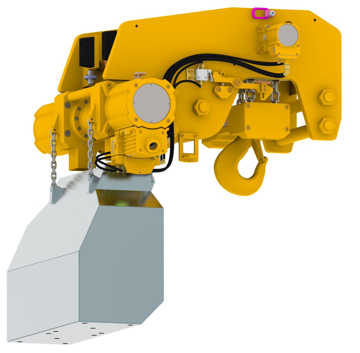 JD_Neuhaus's tweet photo. NEW: JDN Ultra-Low Monorail Hoists UH 25 t
For use at restricted room heights - min. headroom 470 mm - more information: info@jdngroup.com https://t.co/tH3vRliaS2