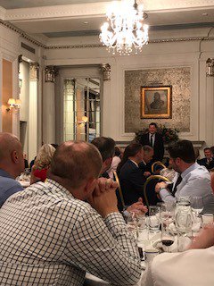KDFinance's tweet image. Thanks to @EarthIslandUK for the very enjoyable lunch at RAF club for the Packaging Society 70th anniversary lunch