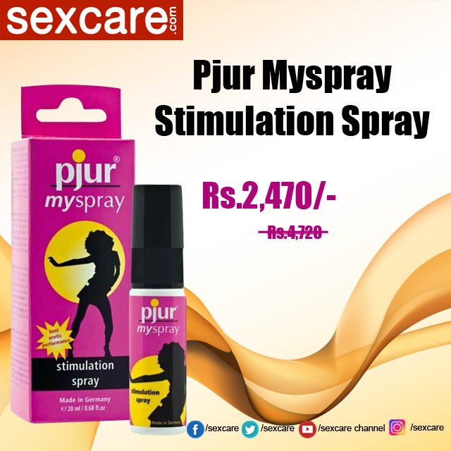 sexcare's tweet photo. https://t.co/il7YMYTZAU Women Order Now Pjur Myspray Stimulation Spray 20ml #Sexcare #Pjur #MySpray #Stimulation #Skin #Pearls https://t.co/xtRWR3vIlQ
