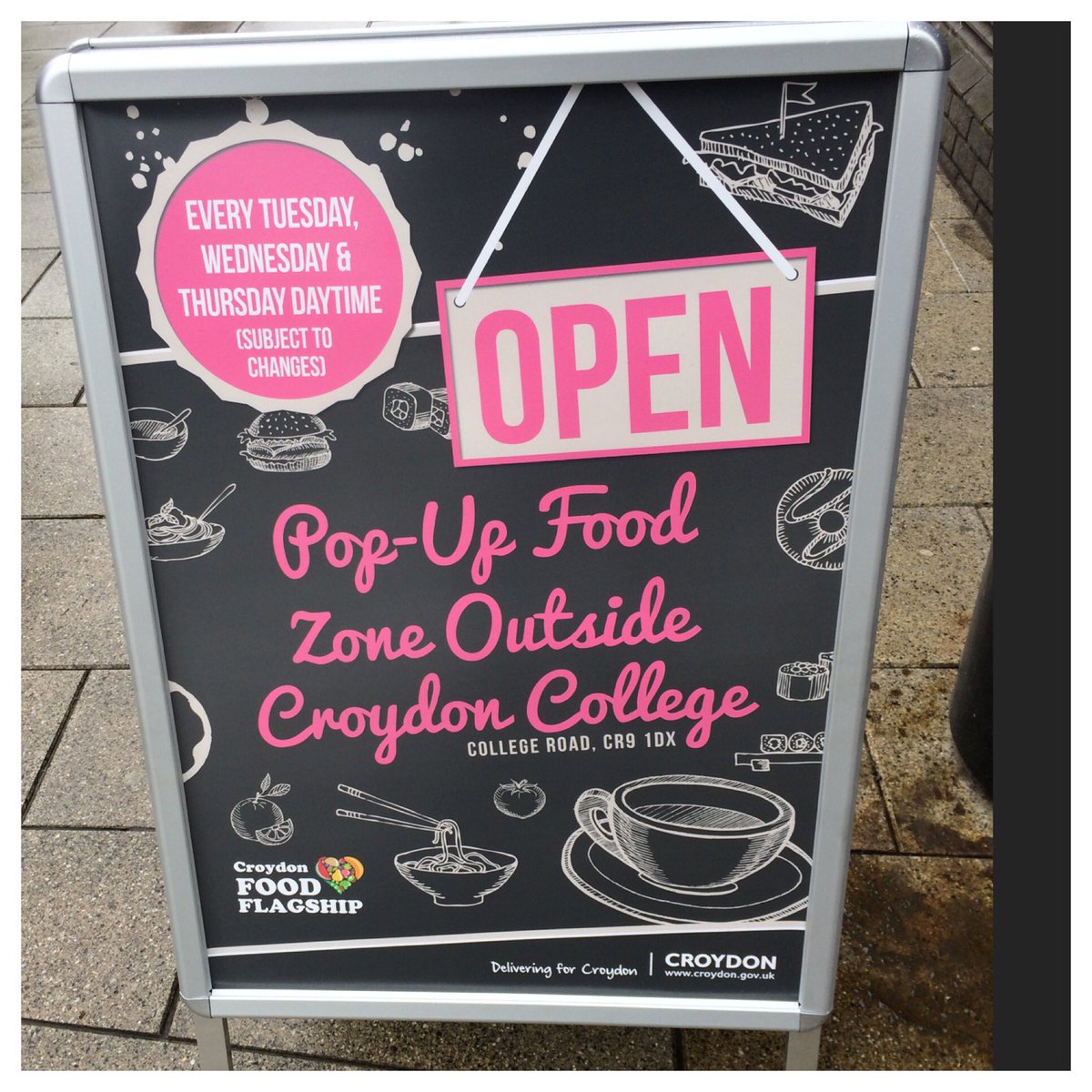 chilli_station's tweet photo. Every week! Tasty treats @foodzone @croydon 😊 https://t.co/uJnMMy85gH