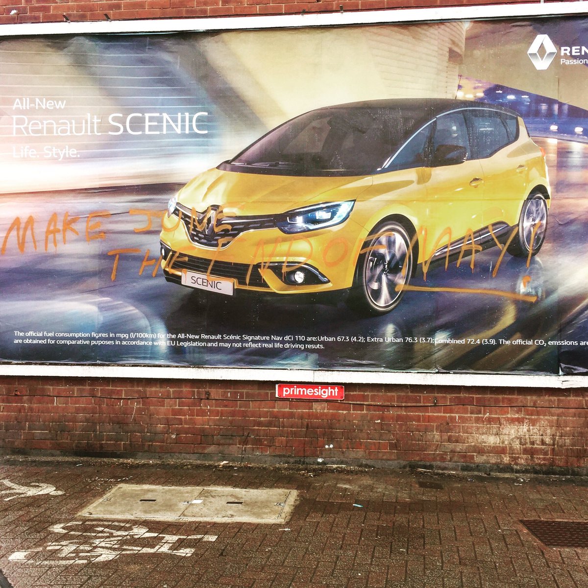 Why_U_Reading's tweet image. MAKE JUNE THE END OF MAY! 
Derek Dooley Way, S3

#Sheffield #streetart #graffiti #streetwords #typebrut