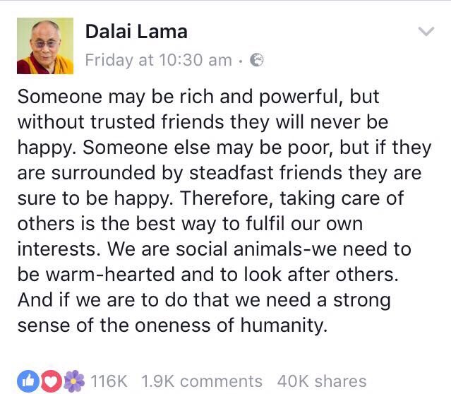 RO_DBTstudents's tweet photo. The Dalai Lama practices radical openness! @radicallyopen https://t.co/DjD4HyxXwU
