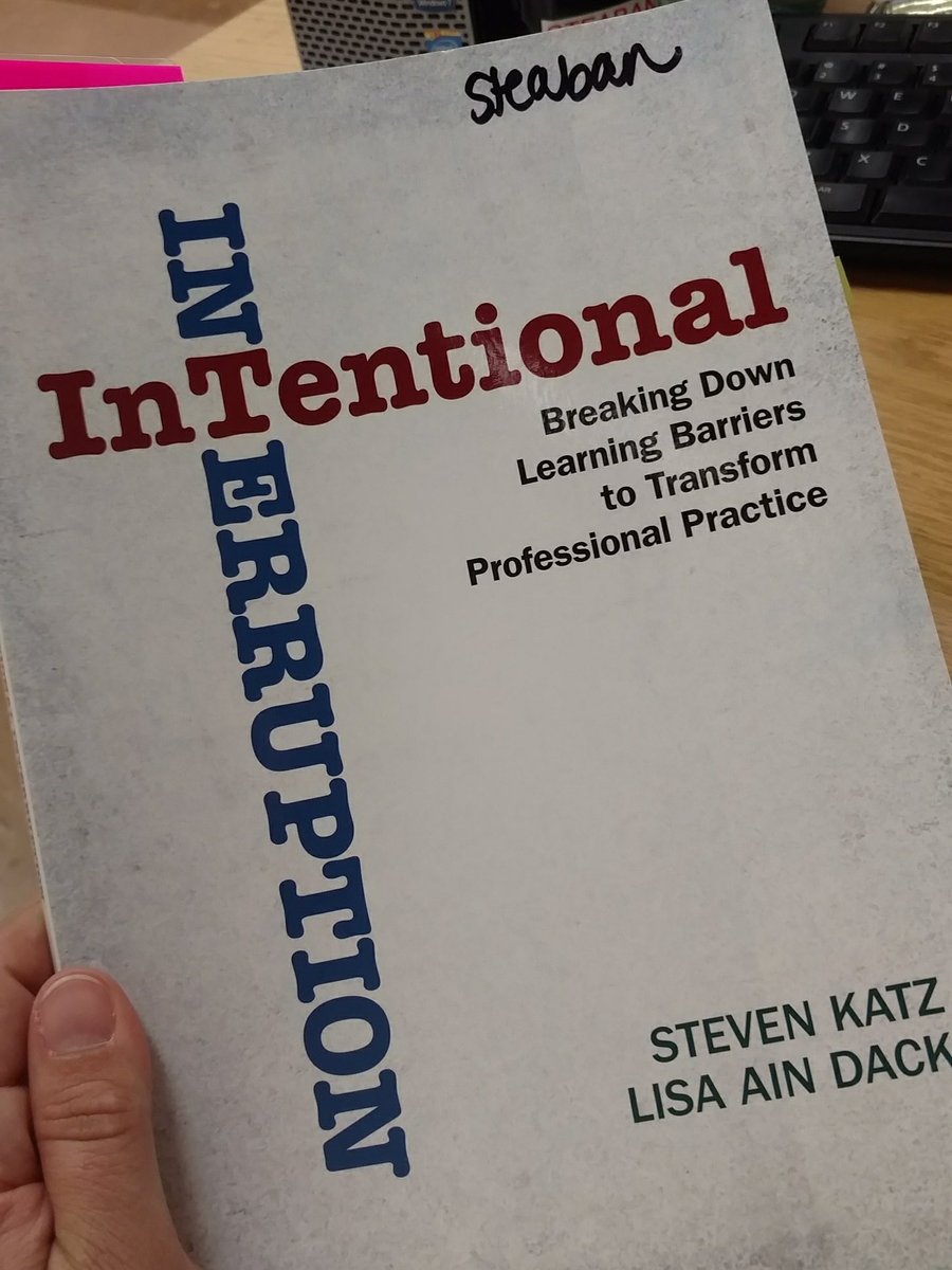 AndiSteaban's tweet image. Revisiting a favorite.  #intentionalinterruption