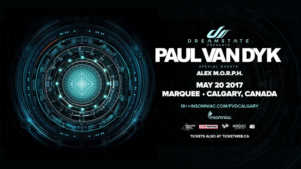 CALGARY ⚡ Listen to the future! Saturday at @MarqueeYYC #DreamstatePresents https://t.co/hAT1BdNIZQ