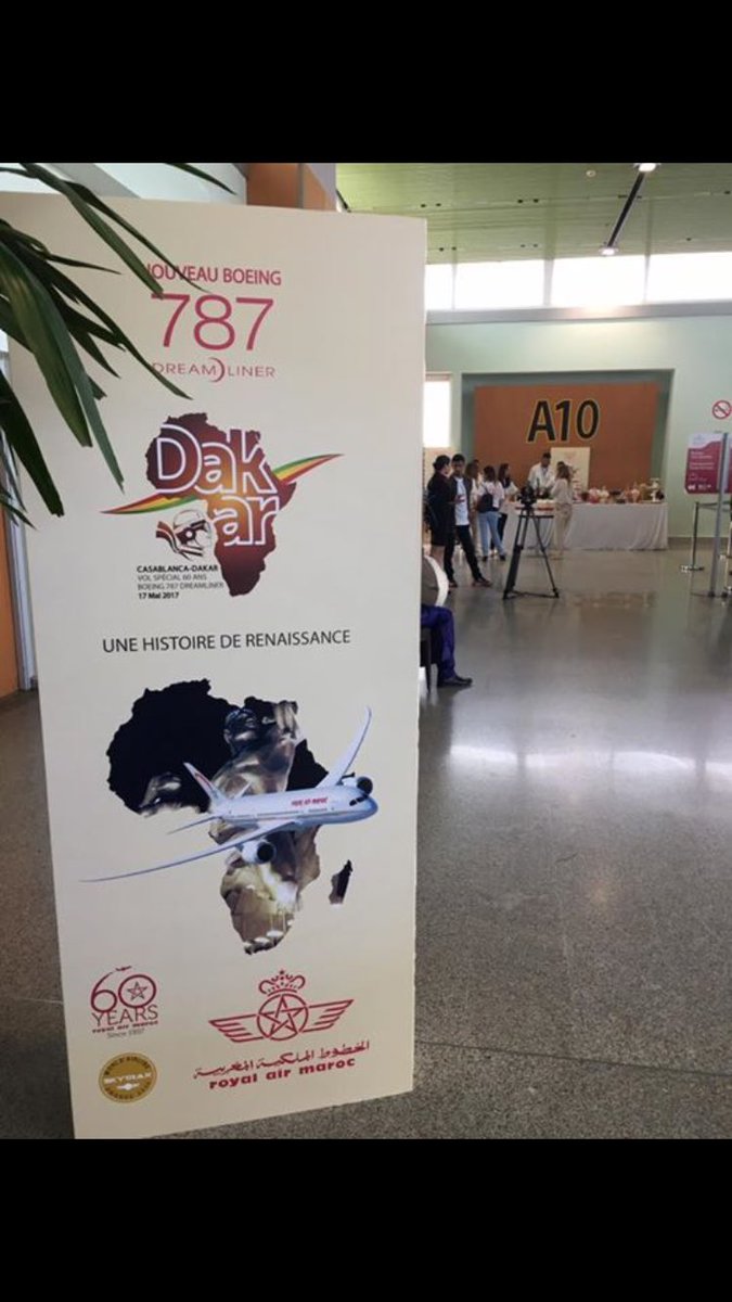 royalairmaroc's tweet image. Célébration des 60 ans RAM #RAM60