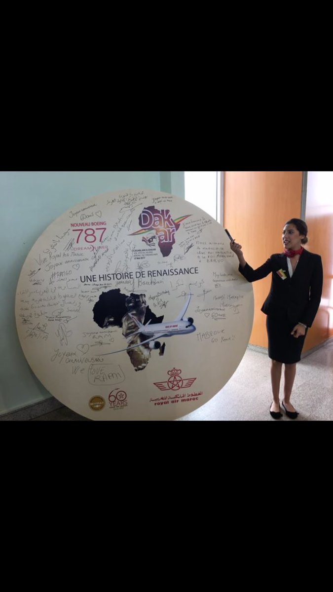 royalairmaroc's tweet image. Célébration des 60 ans RAM #RAM60