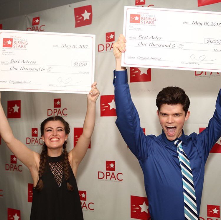 nicholasjkraft's tweet photo. @JimmyAwards get ready cause here we come!!!! Thank you @DPAC and Triangle Rising Stars! @kaylee_terrell and I will make you proud!!! https://t.co/sZmtgFakNl